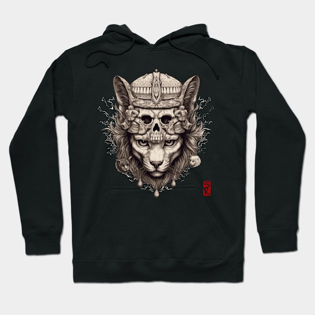 Evil cat Hoodie by siriusreno